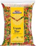 Rani Far Far / Fryums (Wheat & Tapioca Pellet) Ring Shape 7oz (200g) ~ Vegan, Kosher, Uncooked, Used to Make Papad, Bhungra / Chip Snack