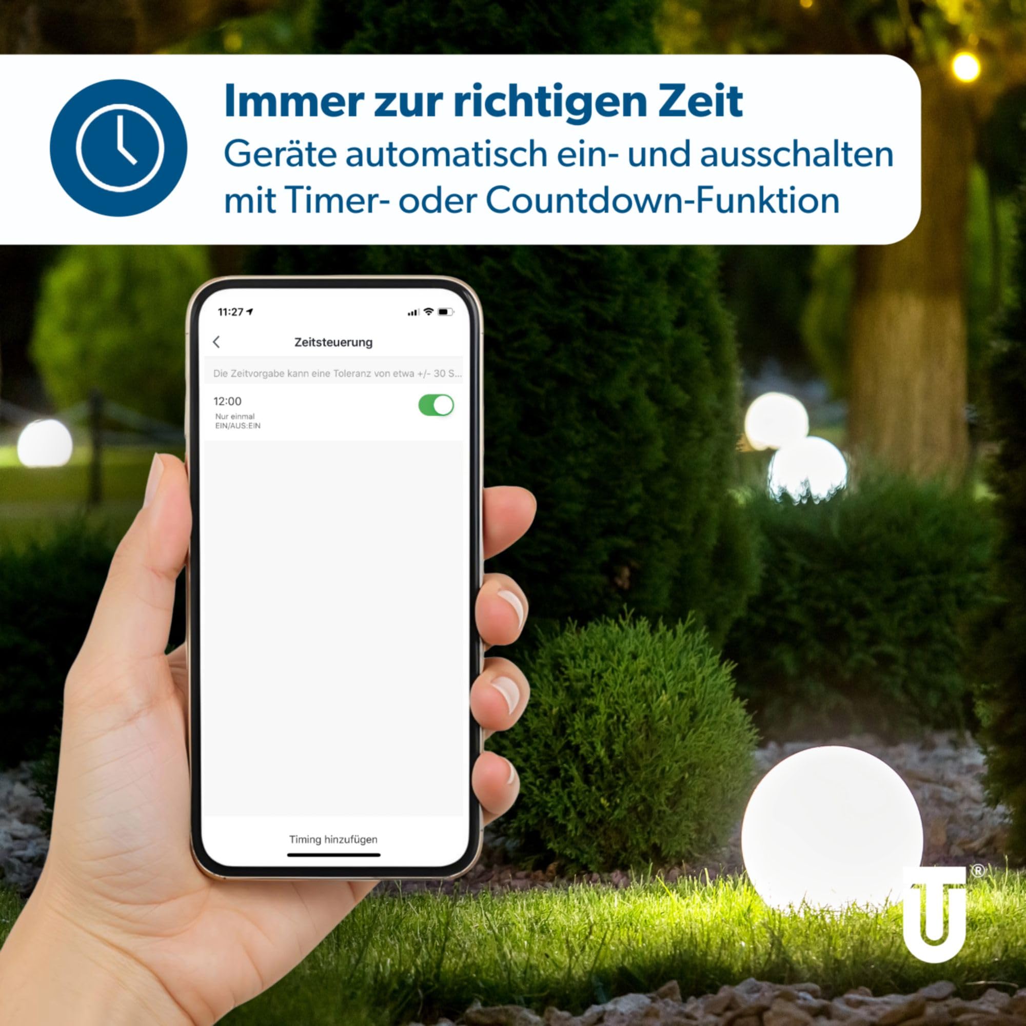 Unitec 31043 Modulo WiFi Per Tapparelle – Controllo Da App E Vocale (Alexa/Google) – Installazione Semplice, Bianco