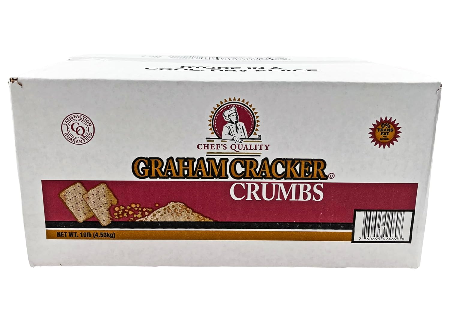 Chef's Quality: Graham Cracker Crumbs 10 Lb.