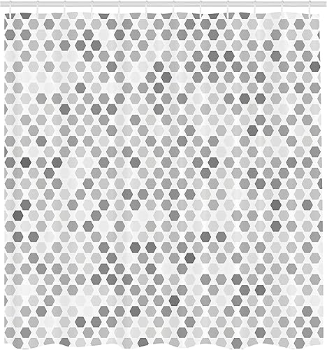 Vista 214 de Ambesonne, cortina de ducha cuatro estaciones