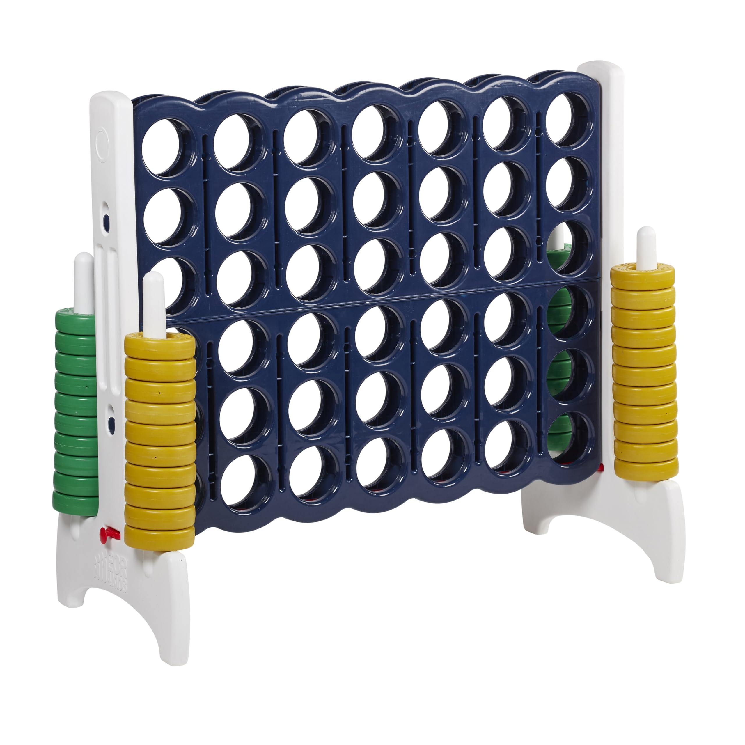 ECR4Kids Jumbo 4-To-Score, Giant Game, Blue/Gold