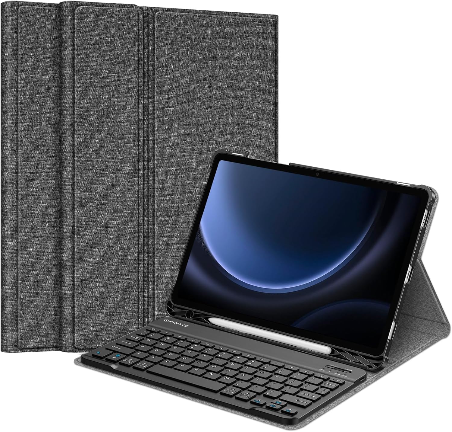 ATF Keyboard Case for Samsung Galaxy Tab S9 FE 5G 10.9 Inchwith S Pen Holder, Slim Stand Cover Detachable Wireless Bluetooth Keyboard, Black (B0DF5JJ66L) Amazon Price History, Amazon Price Tracker