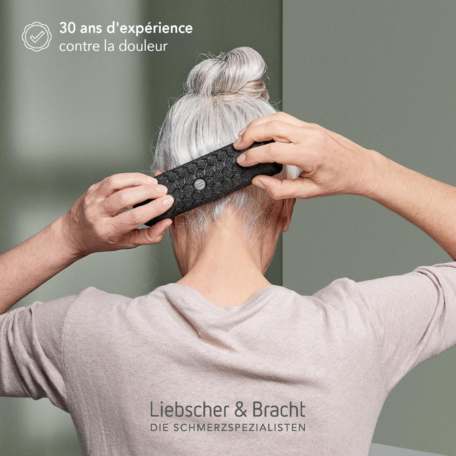 Kit de massage Liebscher & BrachtRouleau et boule fascia (2 pièces chaque) pour le développement des muscles, du tissu conjonctif et du métabolisme avec des exercices détaillés sur DVD.
