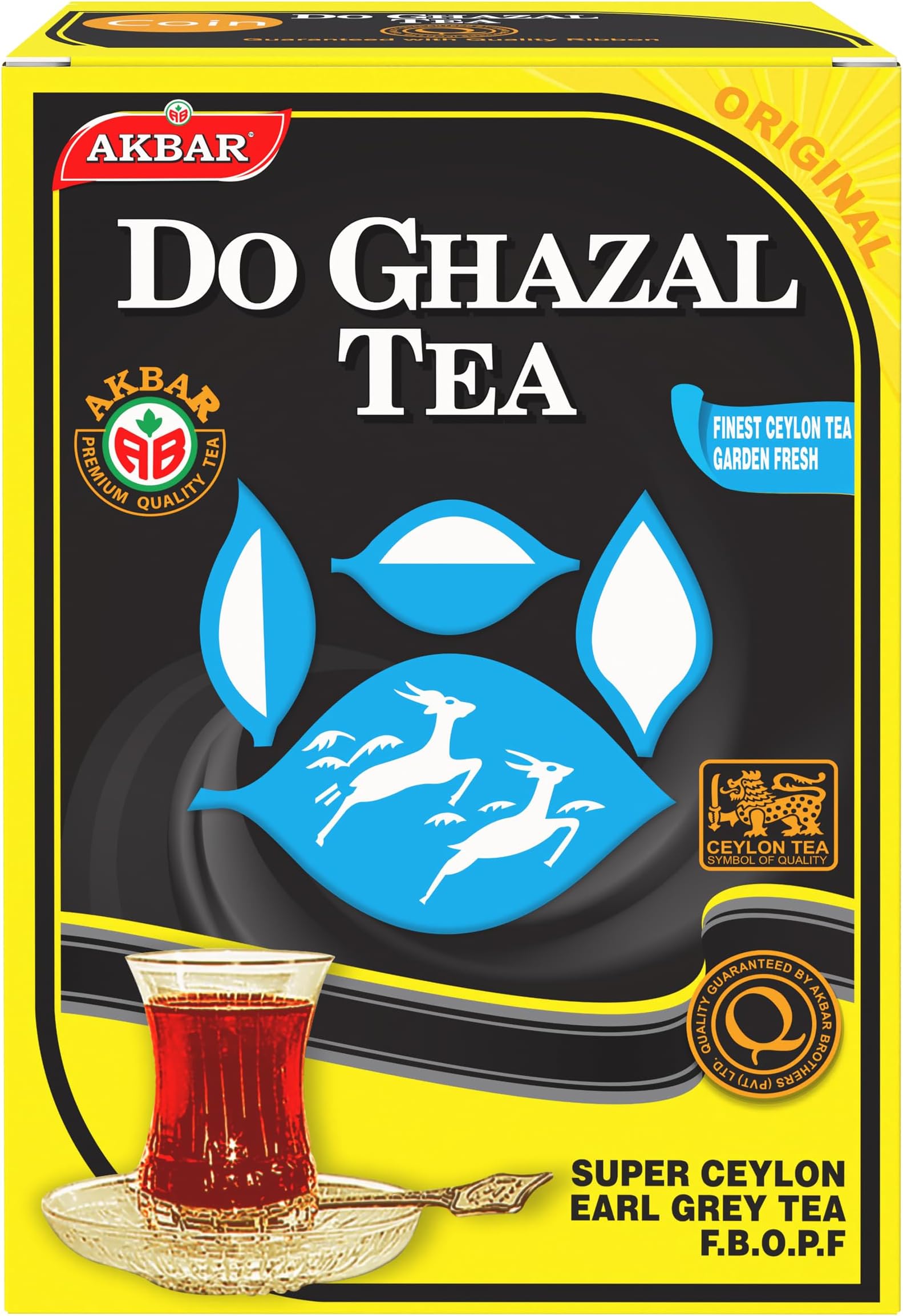 Earl Grey Tea – 16oz (454g) – Earl Grey Tea Loose Leaf – Pure Ceylon Black Tea with Natural Bergamot Oil – Bold, Aromatic & Citrusy Flavor