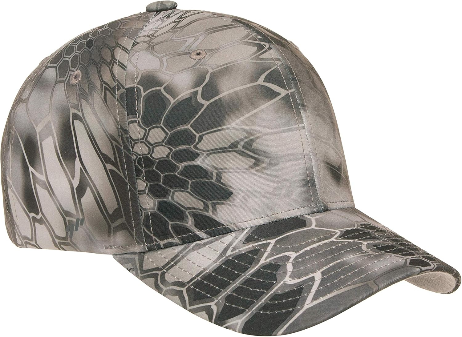 Flexfit Unisex Kryptek Baseball Cap, Raid, Large-X-Large Black