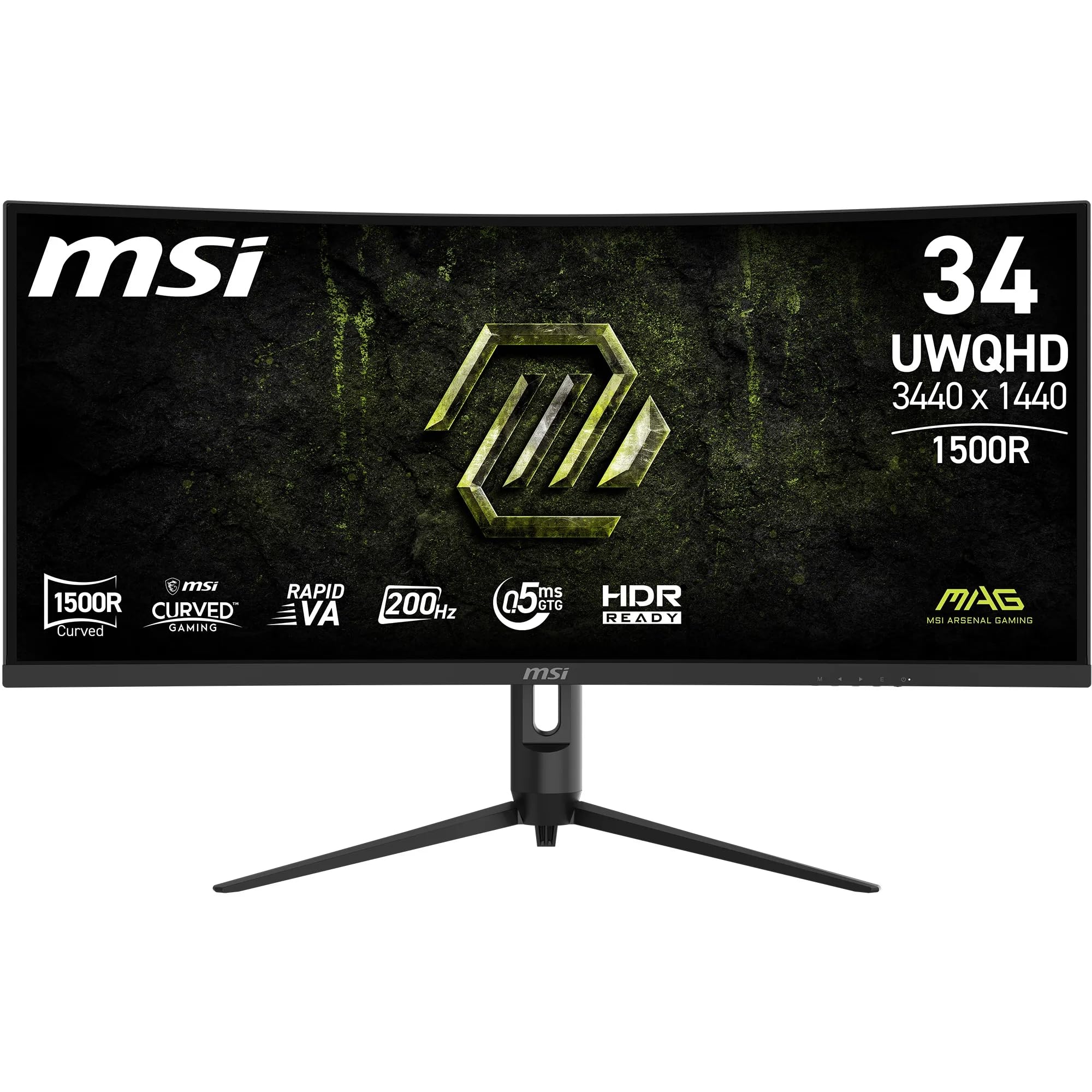 MSI MAG 342CQRF E20 Écran Gaming incurvé 34" UWQHD