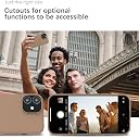 YATWIN Silicone Back Case for iPhone 12 Mini, Soft-Touch Phone Back Cover for Apple iPhone 12 Mini-Milk Tee, Beige gallery image