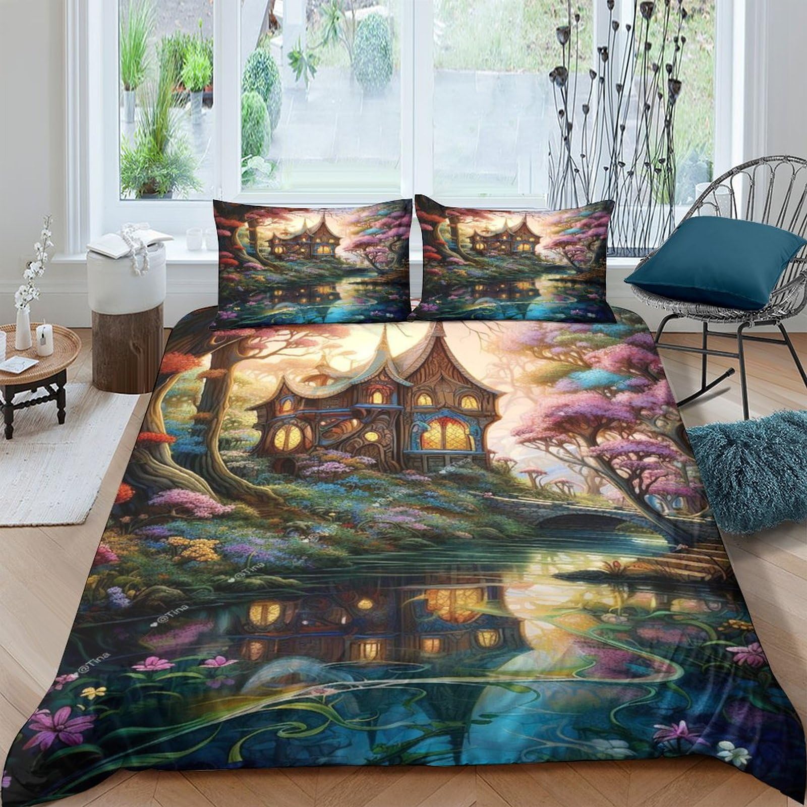 Parure lit Fairy Tales 3 pièces pour renouveler facilement votre literie