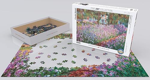 Miniatura 3 de Eurographics Monet's Garden by Claude Monet - Rompecabezas de 1000 piezas
