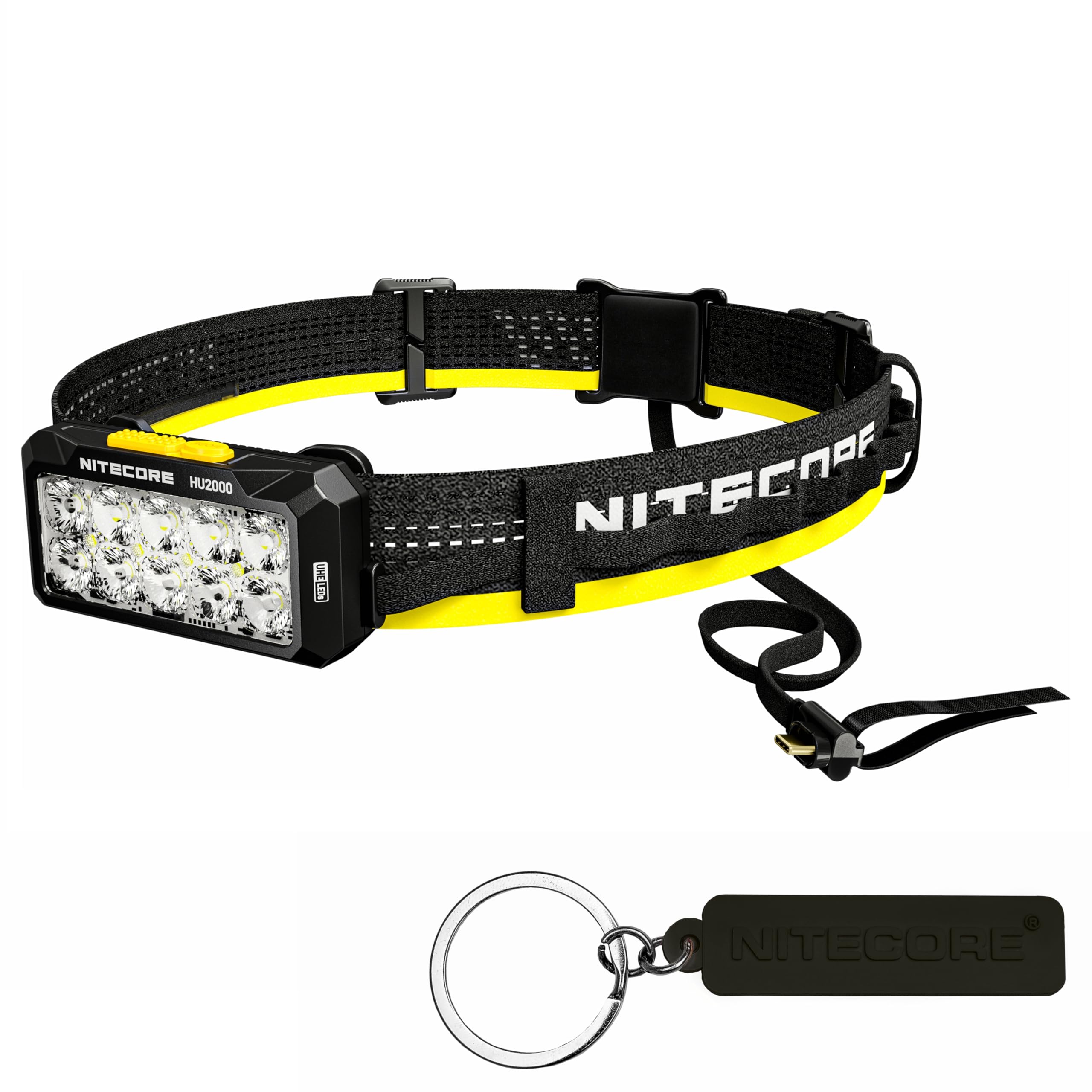 Nitecore HU2000 2000 Lumen High Output Split-Type Work Headlamp (Without Battery) Tag