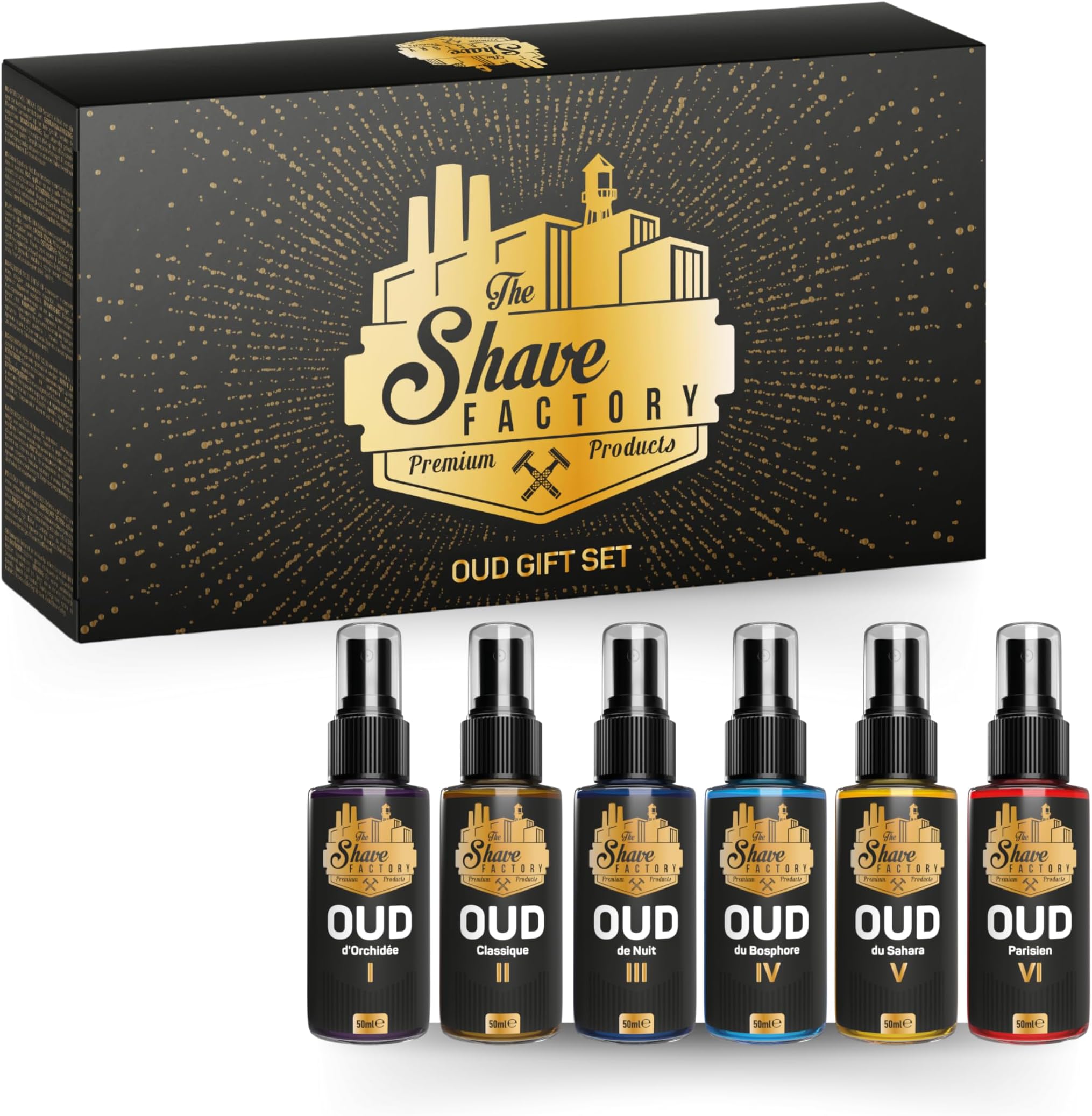 After Shave Cologne Gift Series (Oud Set)