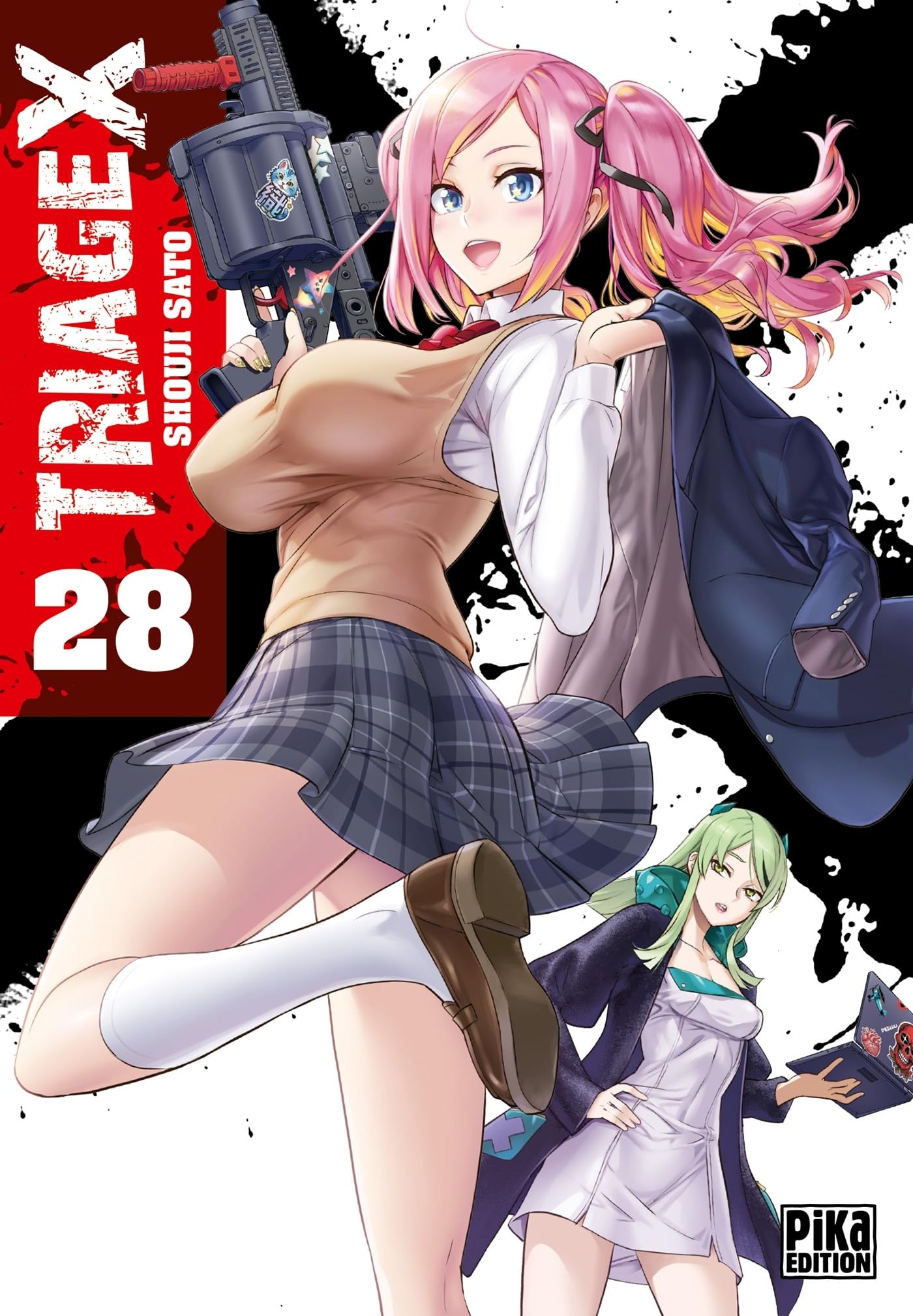 Triage X T28 - Shoji Sato - Pika - broché - Manga