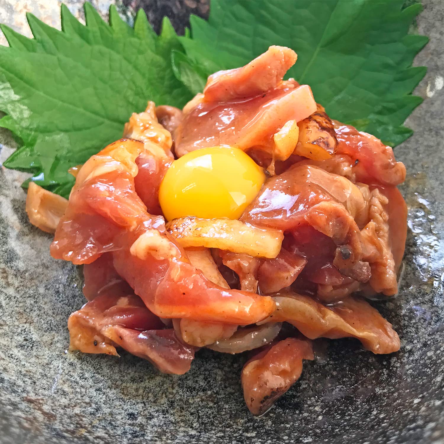 Amazon.co.jp: 鶏ももユッケ ももたたき切り落とし カット済み 生食用