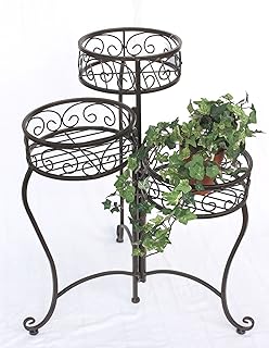 DanDiBo kwiat stanik HX12555 stojak na kwiaty 63 cm z 3 koszy stołek kwiat stołek półka