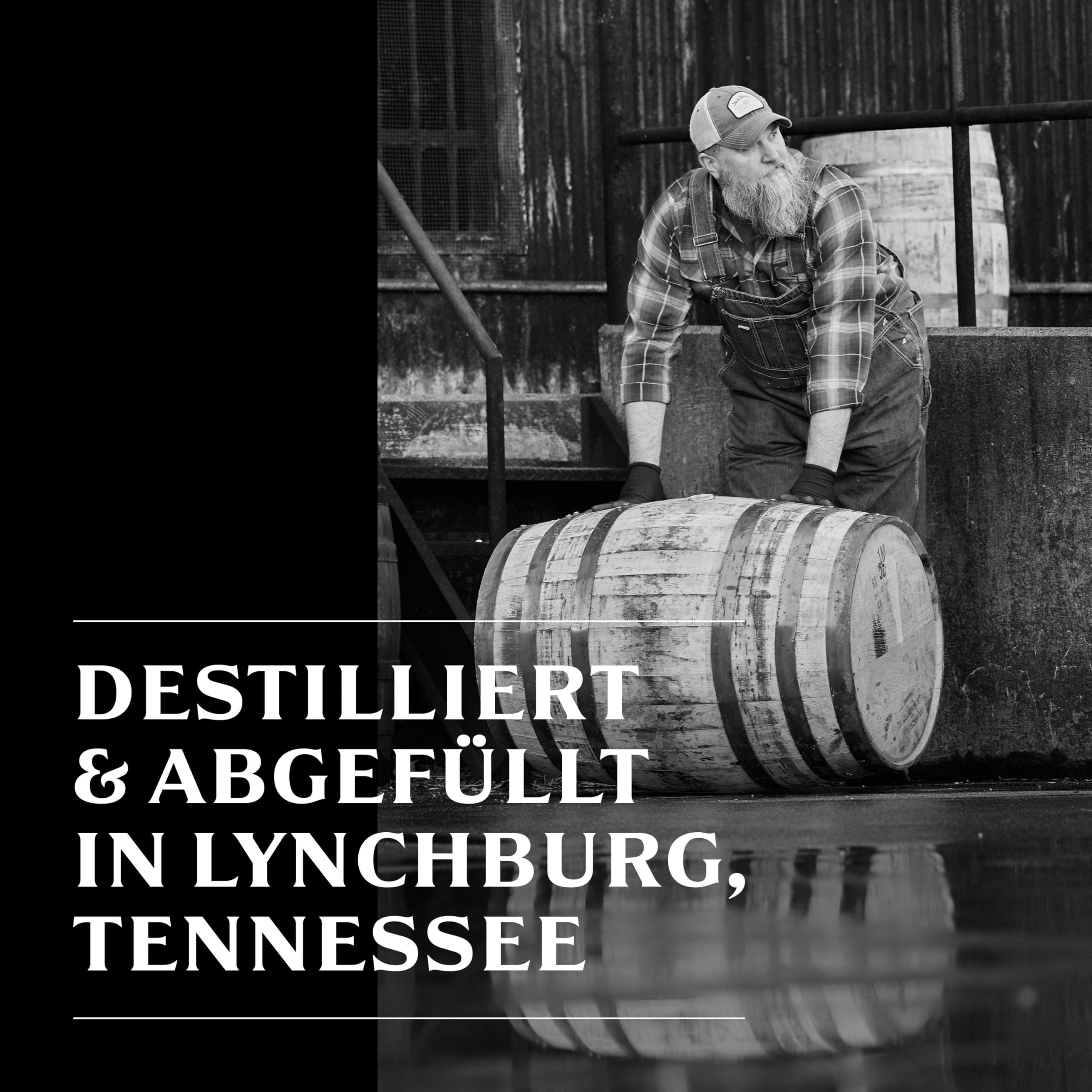 Jack Daniel's Gentleman Jack - Tennessee Whiskey -‎ Ein hochwertiges Geschenk - Ein Mix aus Karamell, Minze und dunklen, reifen Äpfeln - 0.7L/40% Vol.