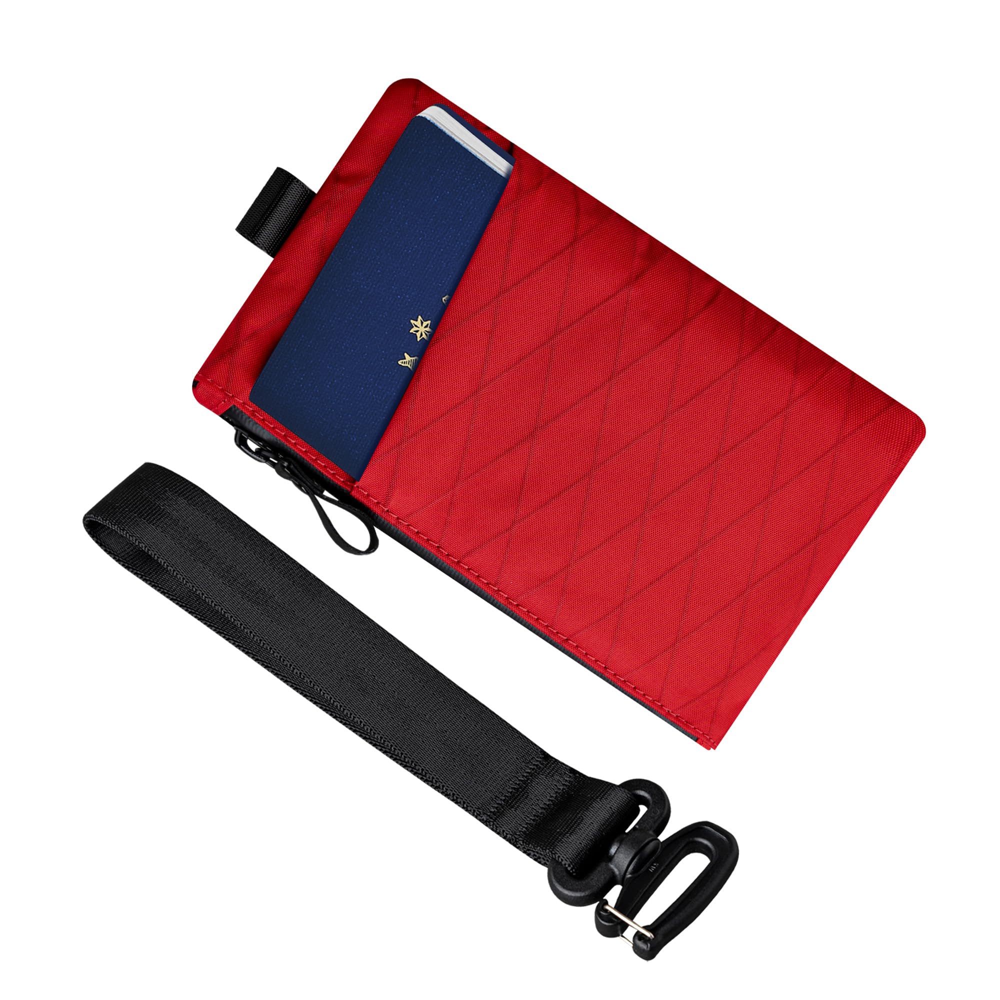 Amazon.com: ALPAKA Zip Clutch RFID Blocking Zipper Wallet Passport