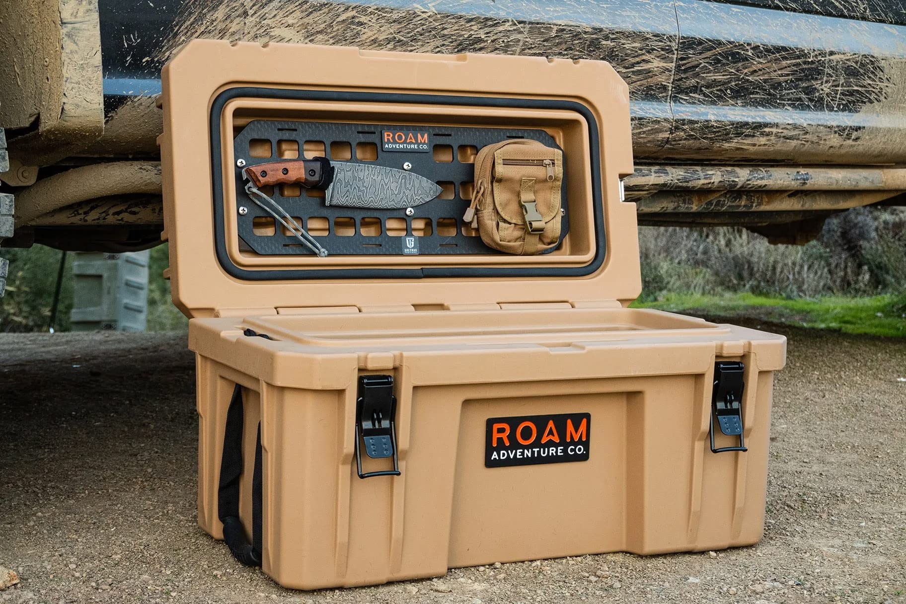 Amazon.co.jp: ROAM ADVENTURE CO. RUGGED CASE MOLLE PANEL 95L