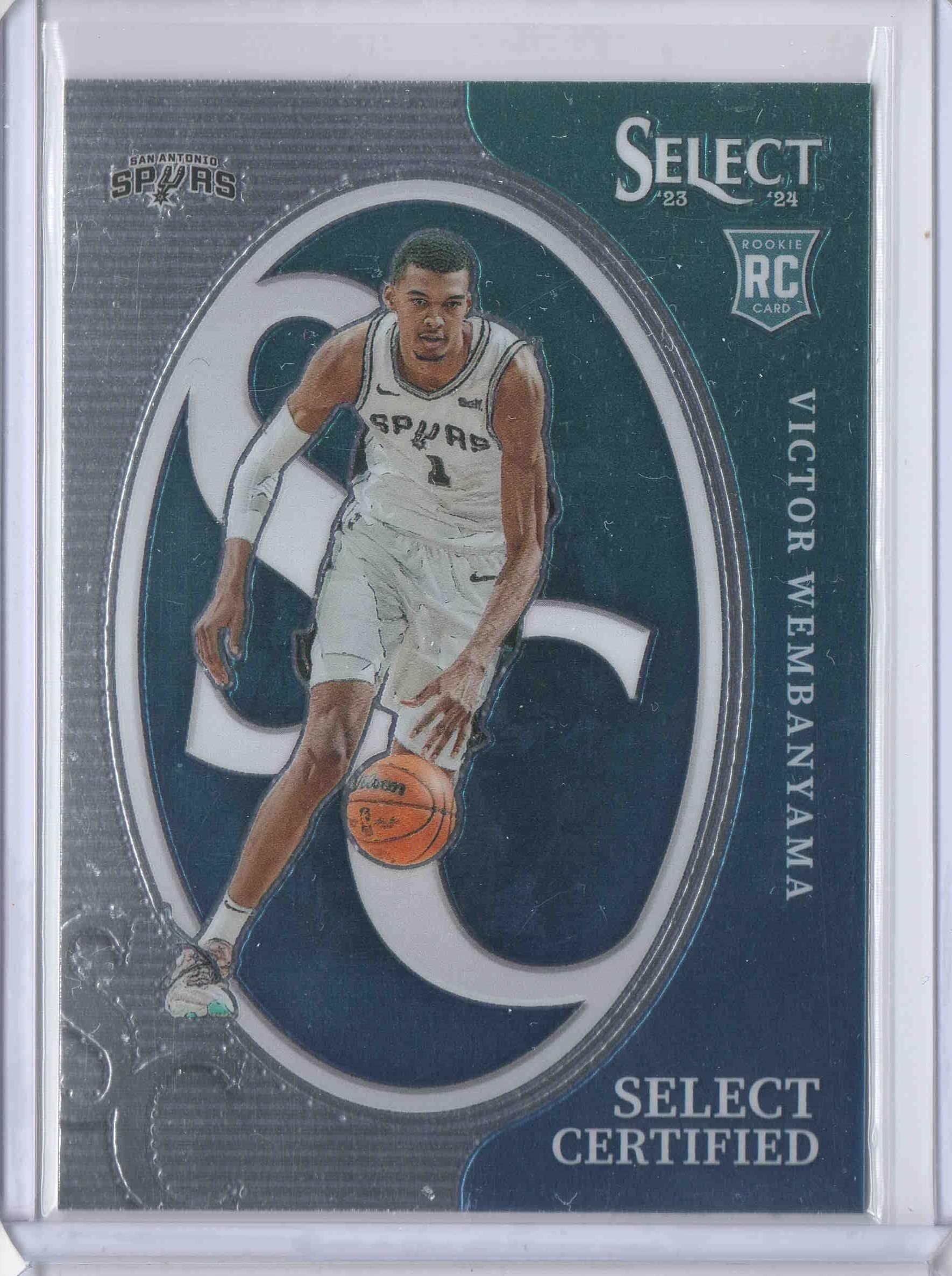 Amazon.com: 2023-24 Select Select Certified #3 Victor Wembanyama 