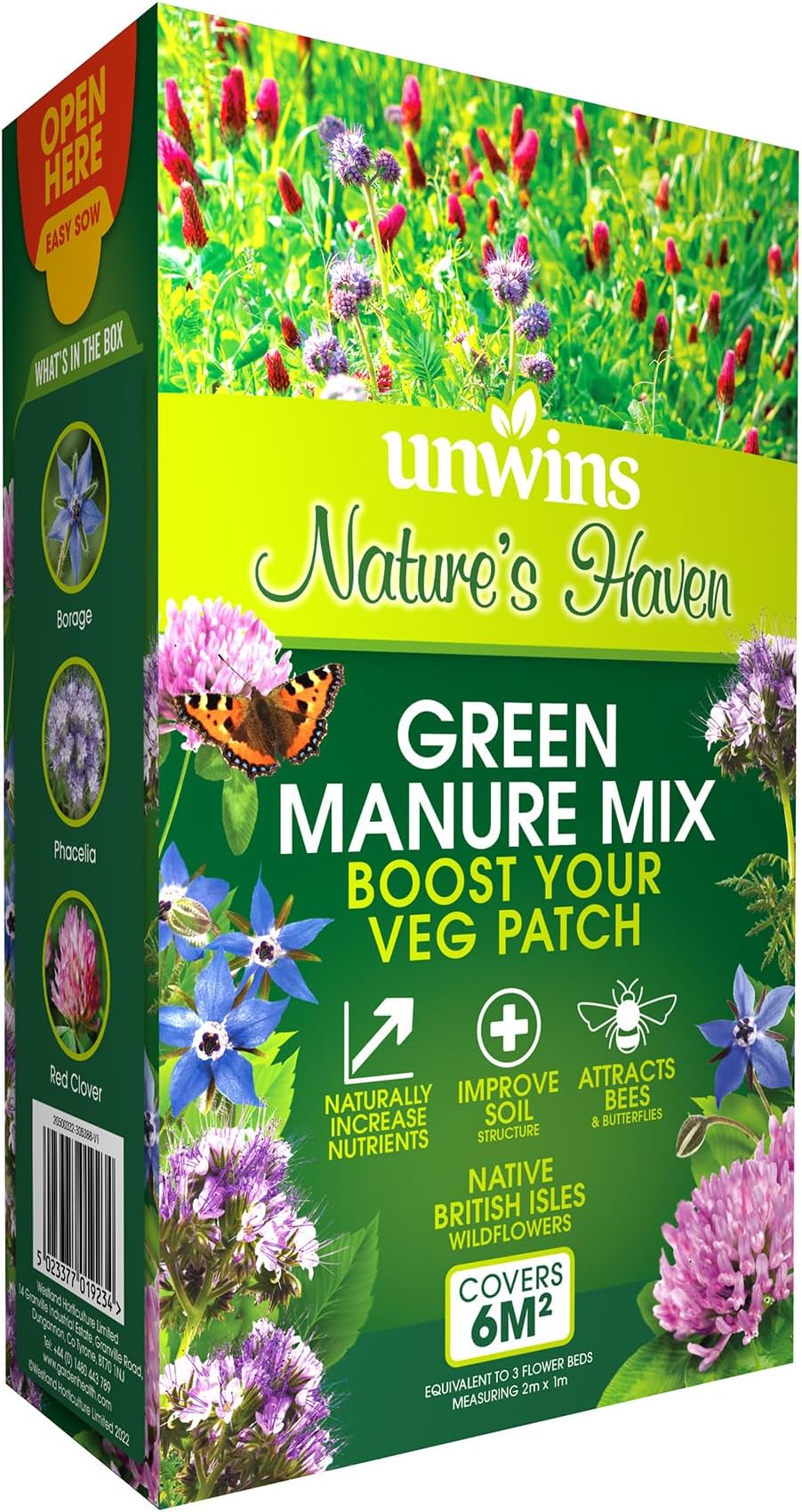 Nature's Haven Green Manure Mix 1.2kg