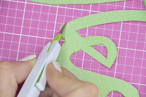 Miniatura 3 de Cuchillos de Acero Inoxidable Premium para manualidades Cuchillo con hoja retráctil para Seguridad  Tres Tamaños de la cuchilla # 10 borde curvado,