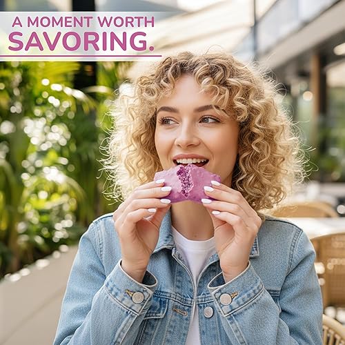 Miniatura 7 de Rawmantic Chocolate Barras energéticas veganas de bayas, 2.1 onzas (paquete de 12) – Barras de chocolate – Barra de bayas mixtas sin lácteos, nueces