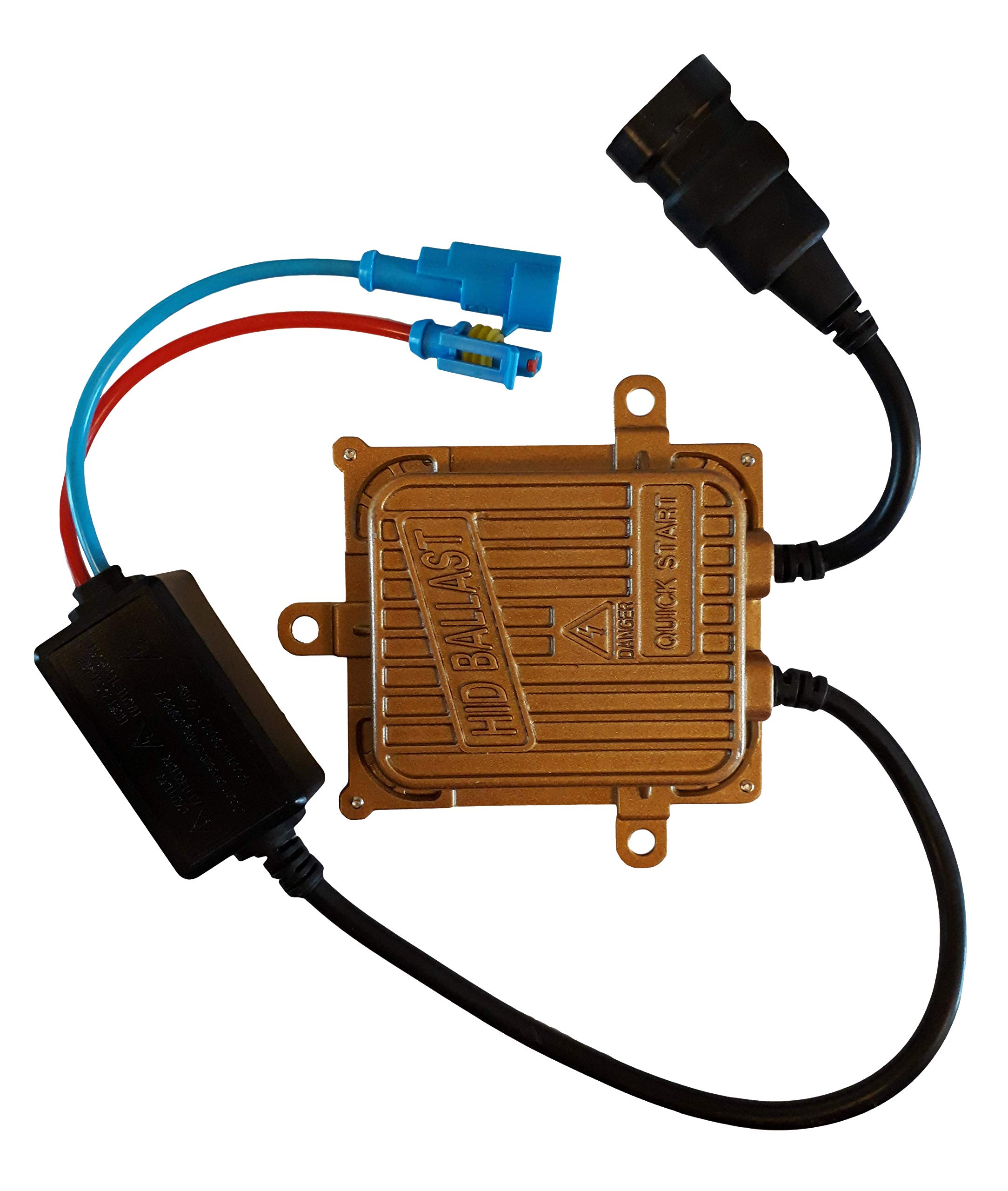 Kit HID Xénon Marque Francaise Vega® H1 10000K 55W Canbus Anti Erreur ODB Conception ASIC Ampoules à embase métallique