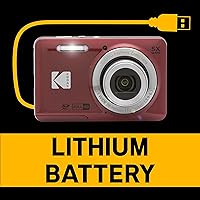 Vista 6 de Kodak PIXPRO FZ55-RD - Cámara digital de 16 MP con zoom óptico 5X, gran angular de 28 mm, video Full HD 1080P, pantalla LCD de 2,7 pulgadas