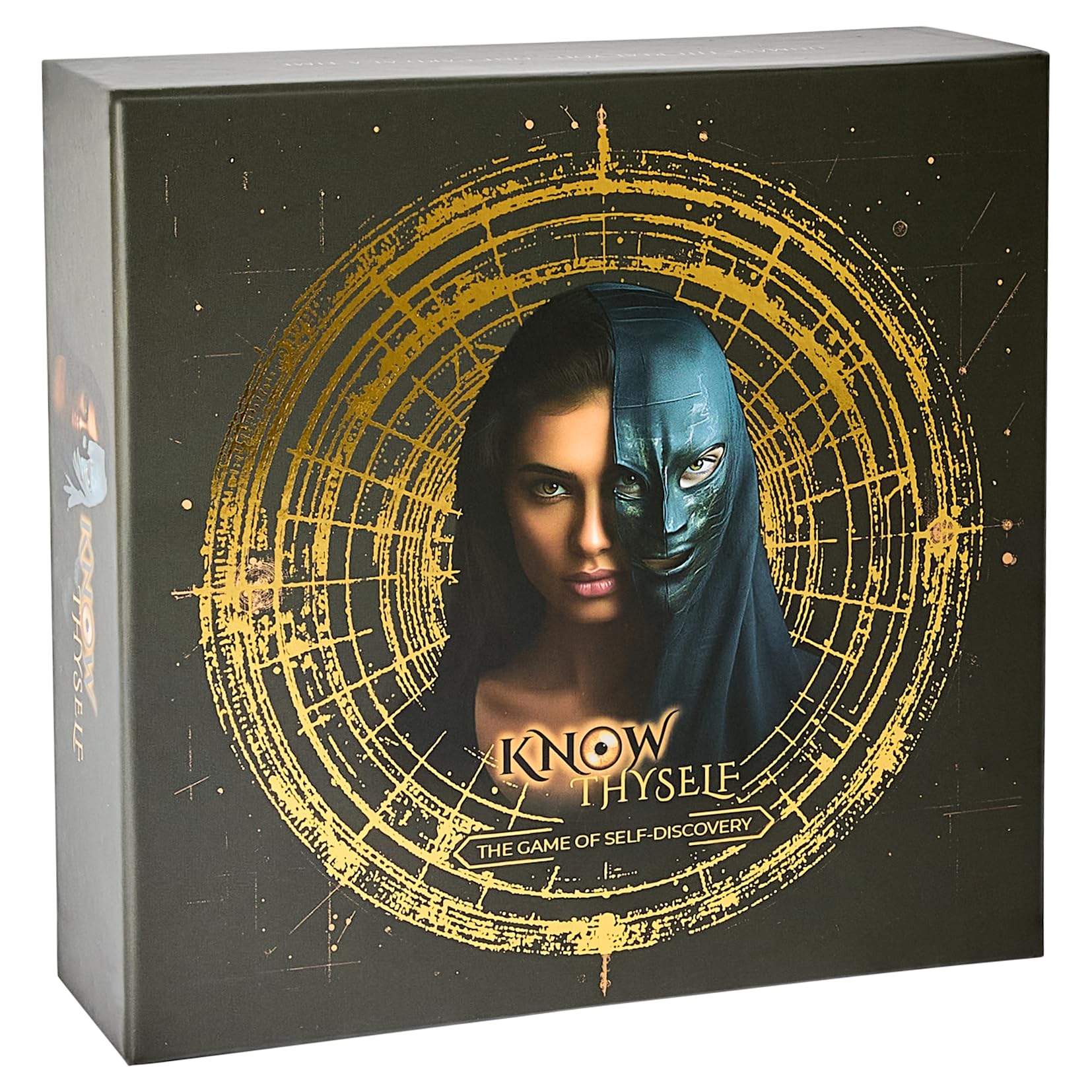 KNOW THYSELF - Go Deeper Card Game – Deep Questions, Self-Discovery, Get to Know You, Games for Friends & Couples (2–4 Players), Meaningful