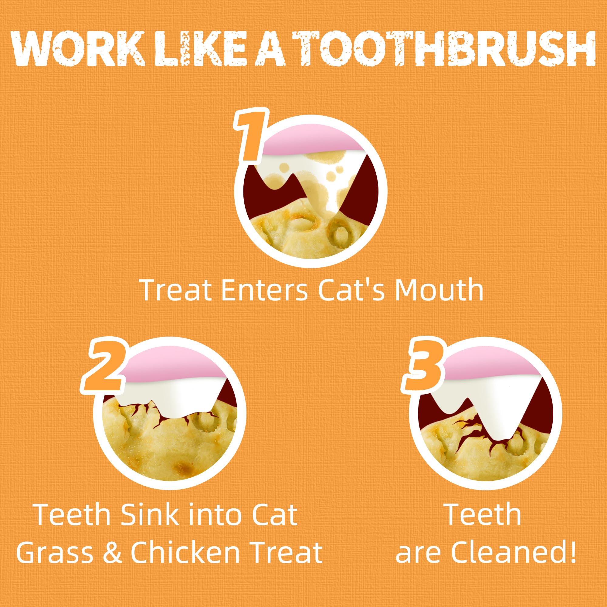 Just Try 13.4 OZ Cat Treats for Indoor Cats Hairball Control Natural Salmon Healthy Cat Grass Treats Kitten Snacks Training Biscuits Catnip for Cats Dental Care: Krill Mixer 1 Pound (Pack of 1)