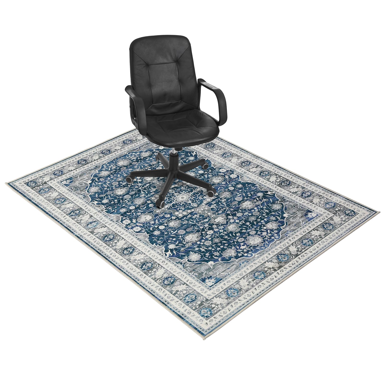 FUANGUI Office Chair Mat For Hardwood/Tile Floor 36"x48", Desk Mat For Rolling - View #12