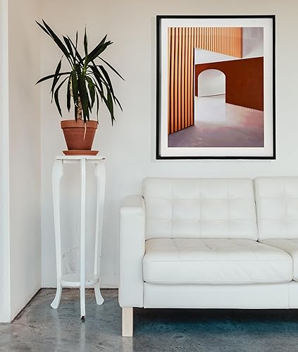 Miniatura 3 de Creative Co-Op Fotografía de arquitectura enmarcada en madera