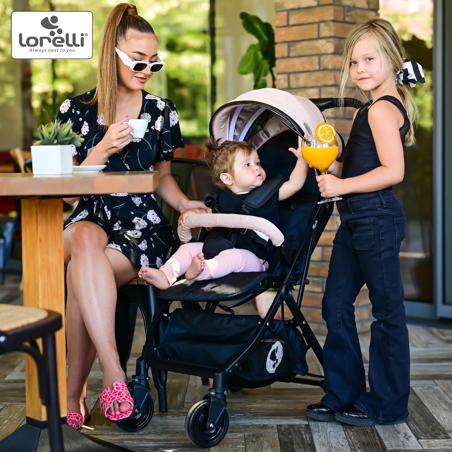 Lorelli Passeggino Myla Black