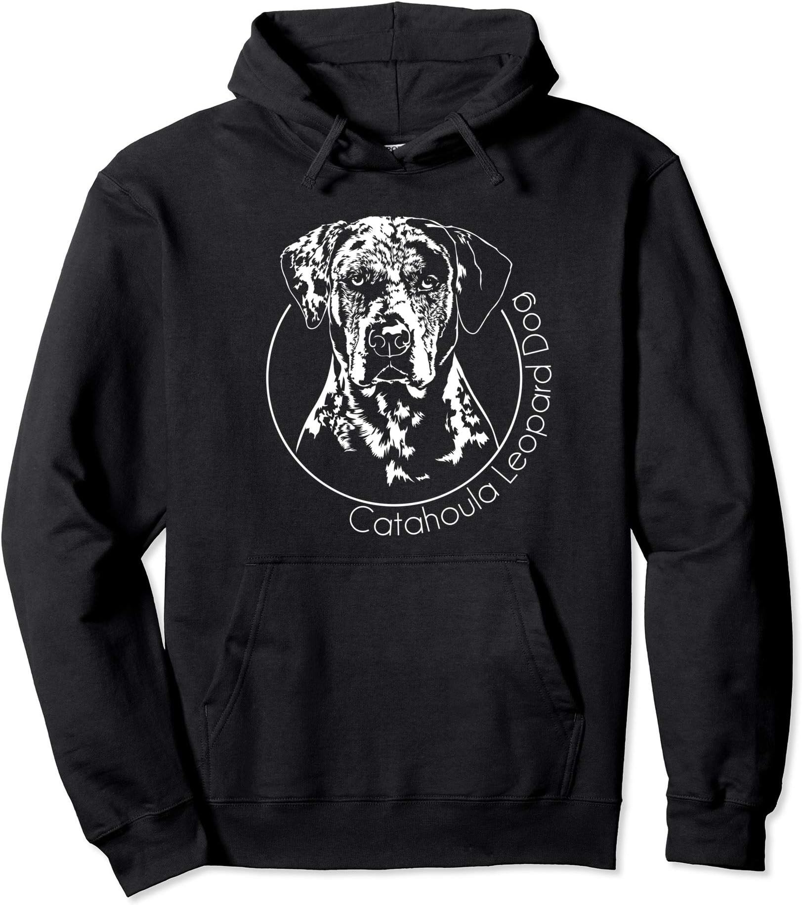 Wilsigns Catahoula Leopard Dog DesignsFunny Proud Catahoula Leopard Dog portrait gift present Pullover Hoodie