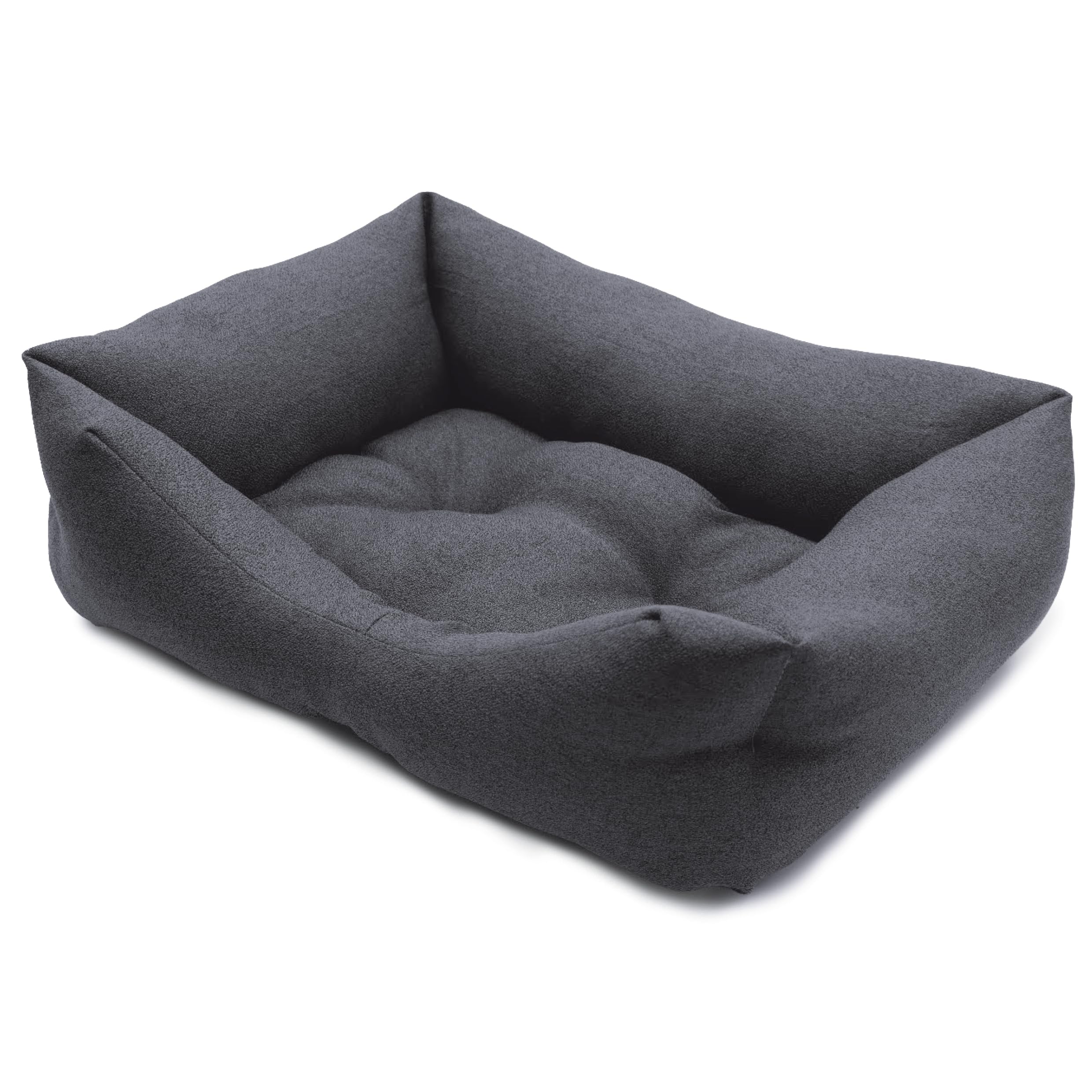 Croci Hydro - Cuccia per Cane Impermeabile Idrorepellente, Cuccia in tessuto Lavabile facile da pulire, Rettangolare, Grigio, 90x70 cm
