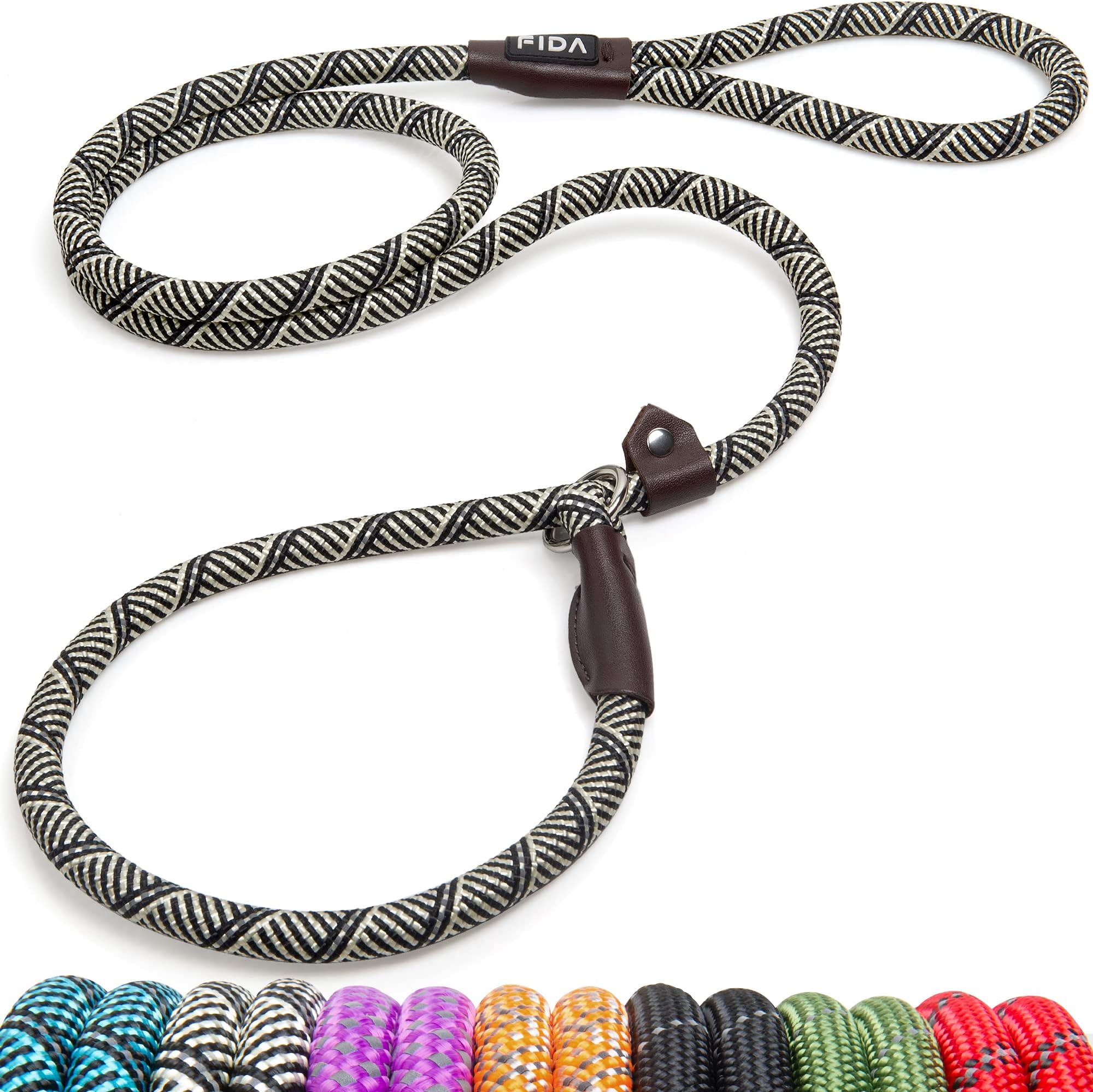 AICSDCO Slip Leads for Dogs3/8in x 6FT,Slip Lead Dog