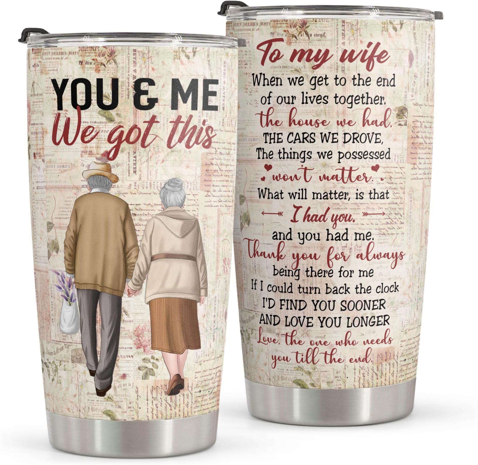 Wife & Husband Tumbler