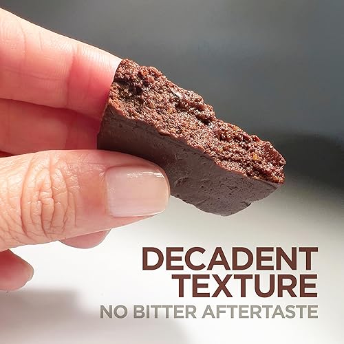 Miniatura 4 de Protein Bar Chocolate Brownie High Protein High Fiber Keto Snacks for Gut Health, Gluten Free Chocolate with Organic Ingredients for Weight Loss