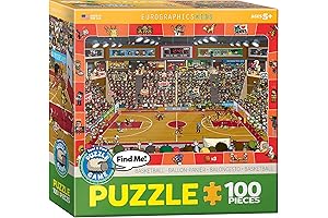 Basketball Spot and Find Puzzle, 100-Piece