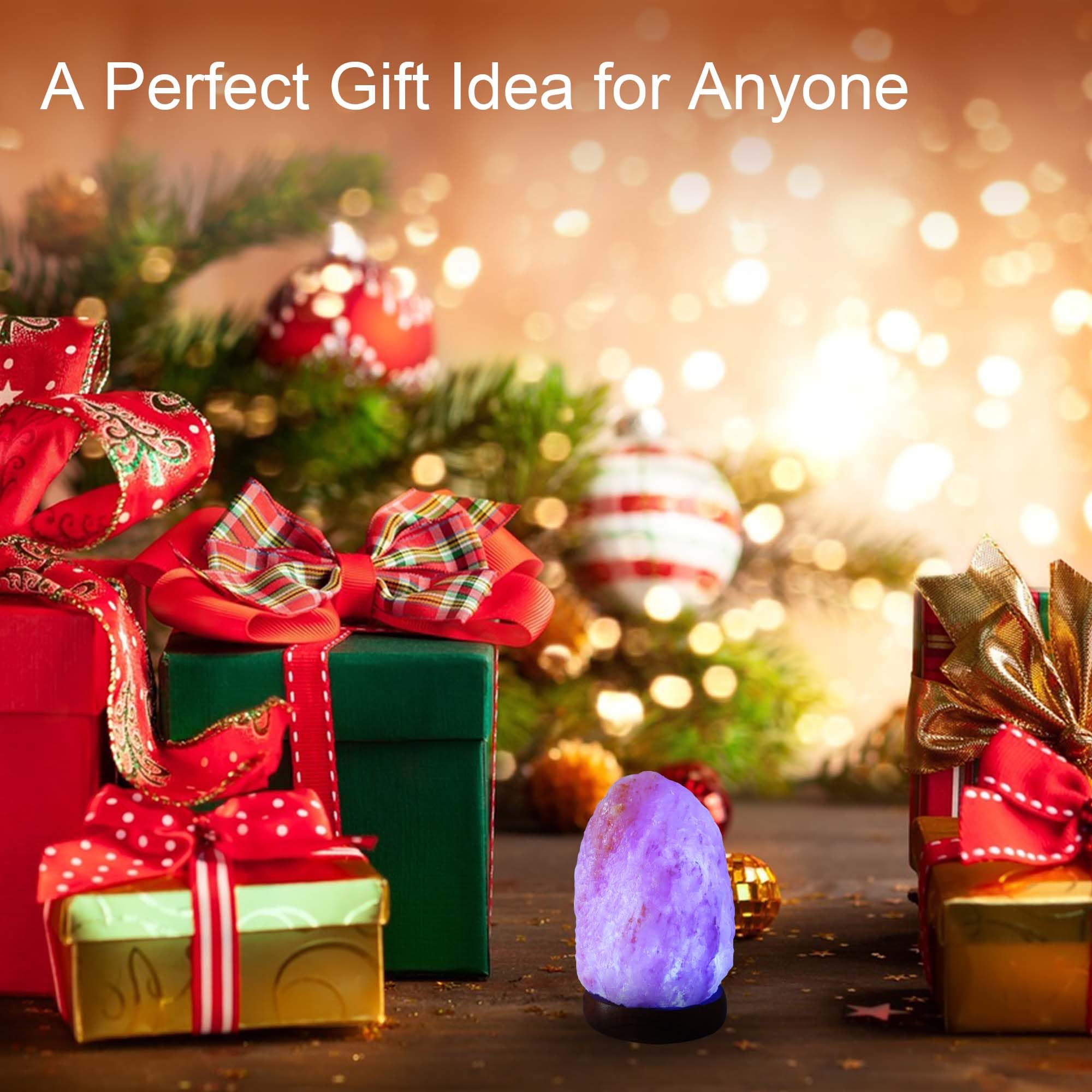 Amazon.co.jp : Wrcevtor USB ヒマラヤ岩塩ランプ 7色変化 天然塩岩