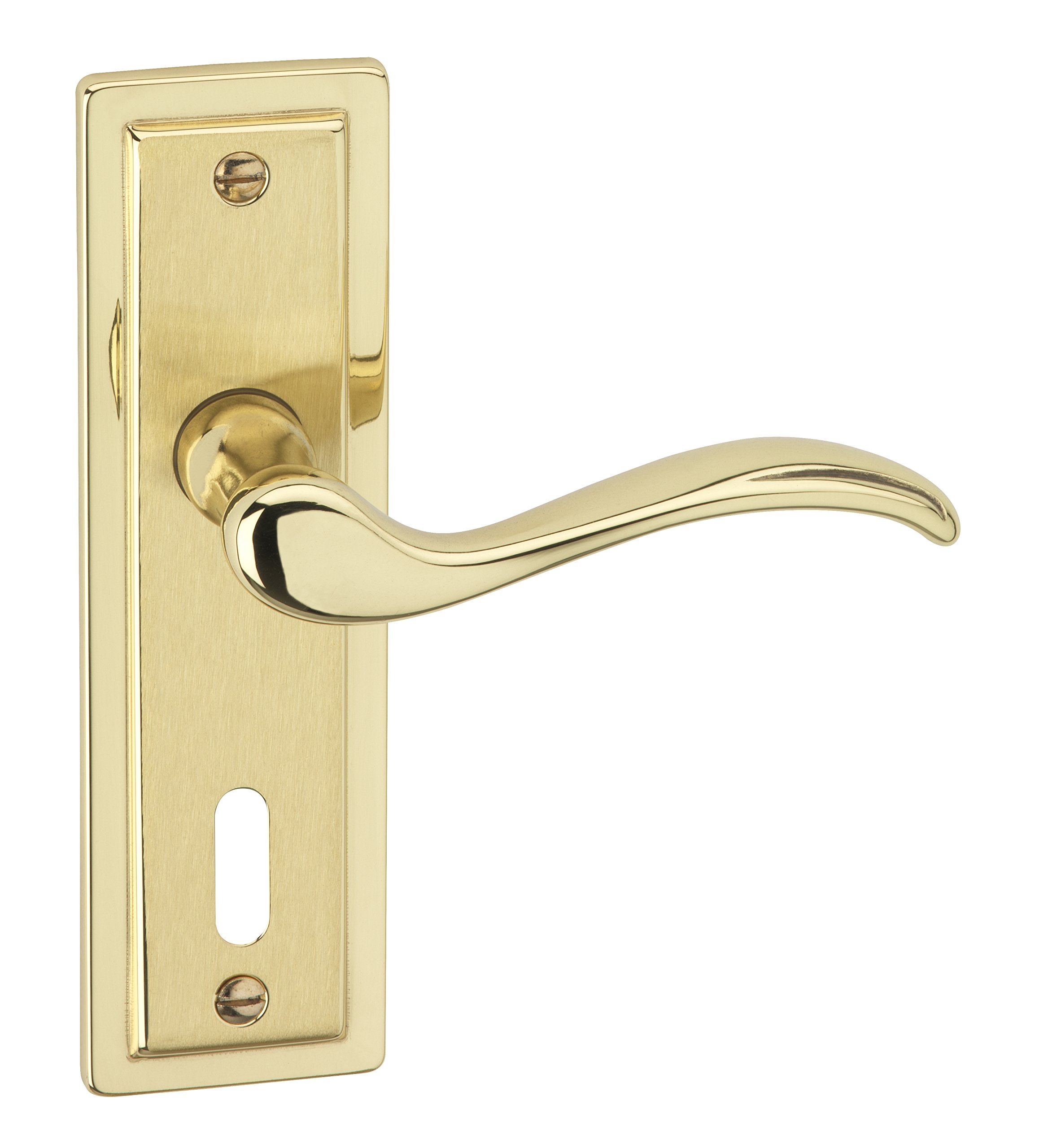 Porto Dual Tone Lever Lock