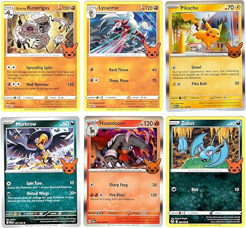 Miniatura 5 de Pokemon - Trick or Trade - Mini Set Halloween 2023 - Lote completo de 30 cartas - Gengar - Mimikyu - Pikachu Holo