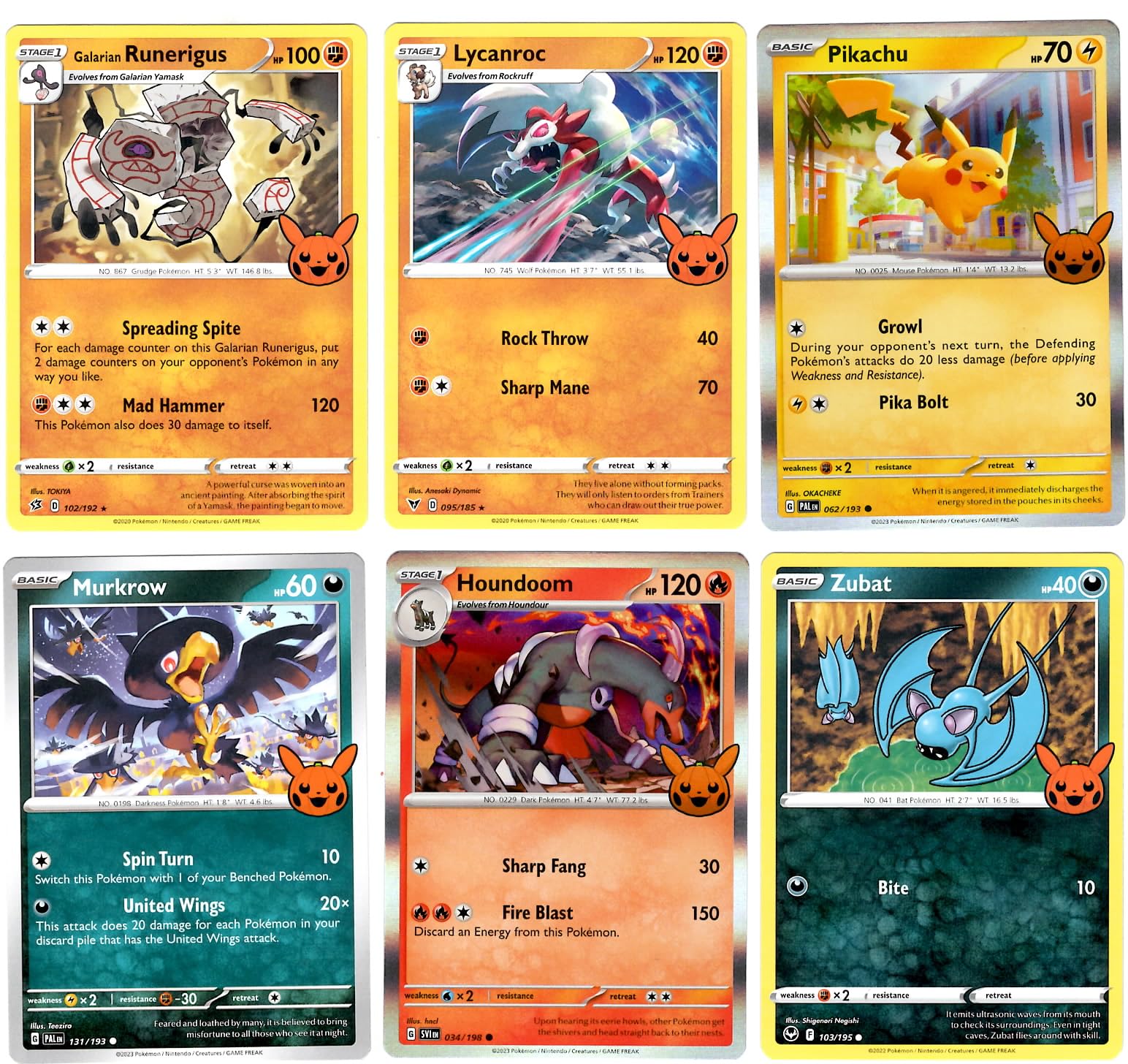 Pok&eacute;mon Center Halloween Pikachu Plush - Mimikyu Costume W/ Gengar Bag Doll