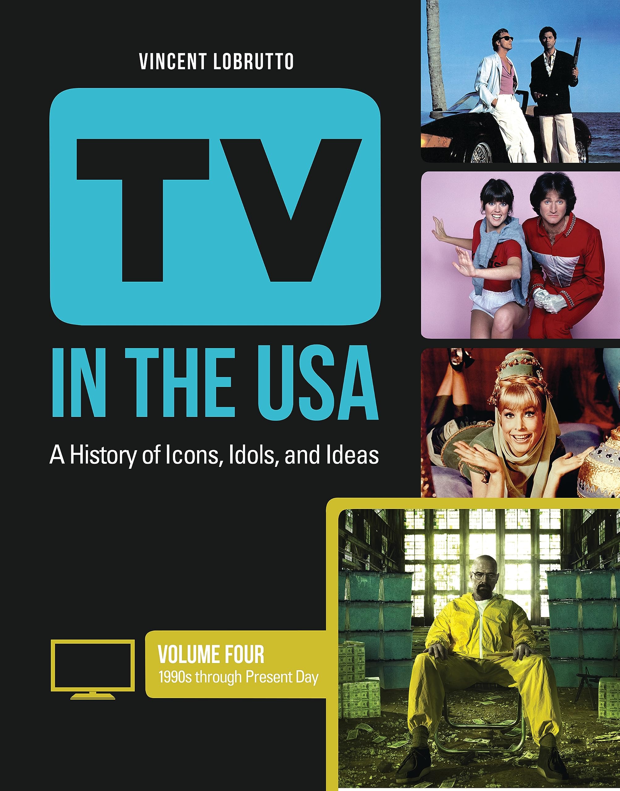 Ouvrage TV in the USA histoire des médias américains livre pop culture américaine 3 volumes