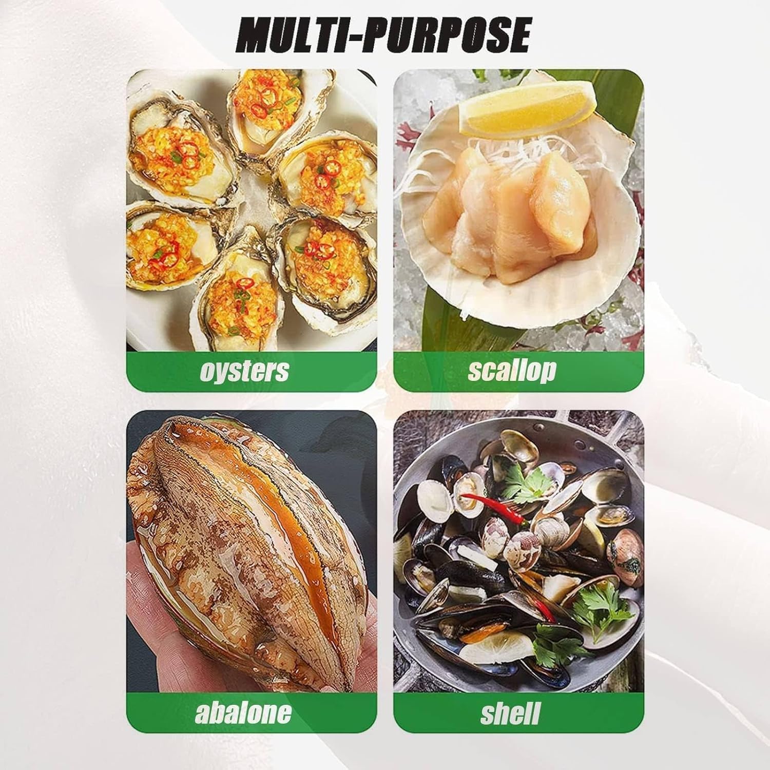 Oyster Clam Opener Machine, Oyster Shuckers Tool Set, Oyster Shell Opener, Seafood Tools