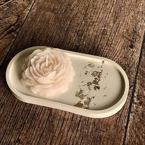 Miniatura 10 de TOPYS Molde giratorio 3D para velas de amor, apilables, velas aromáticas en forma de corazón, proceso de yeso, resina, jabón, decoración de