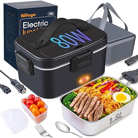 Electric Lunch Box for Adults: Lunch Eaze, A Portable Lunchtime Companion