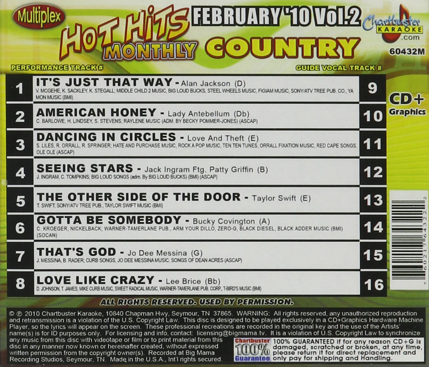 Hot Hits Country 02/2010 Vol. 2