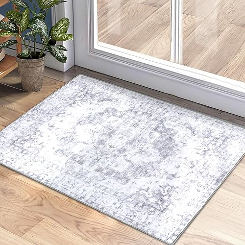 Miniatura 49 de COMSLE Alfombra Runner Bohemia, 2' x 7' Alfombras Lavables para Pasillo de Lana Sintética Pequeña Alfombra de Área de Cocina Alfombra Decorativa