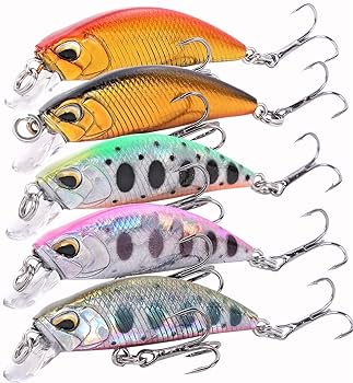 トラウト　ミノーセット　シャッド　MAT　ハンクル オルルド釣具 シンキングミノー トラウト用ミノー 5g 5.5cm 5色