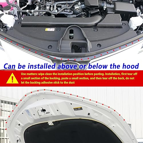 Miniatura 5 de Luz LED para capó de automóvil, tiras de luz LED impermeables y monocromática para luces exteriores de automóvil, accesorios universales para